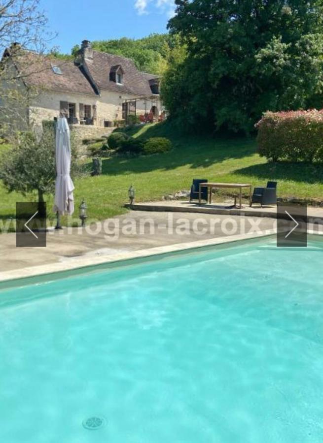 Domaine Du Bonheur En Pierre Avec Piscine, Proche Sarlat Villa Carlux Bagian luar foto