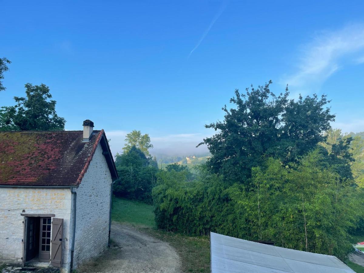 Domaine Du Bonheur En Pierre Avec Piscine, Proche Sarlat Villa Carlux Bagian luar foto