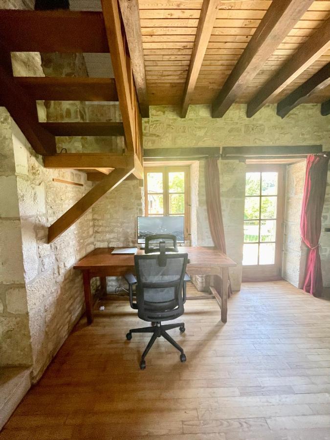 Domaine Du Bonheur En Pierre Avec Piscine, Proche Sarlat Villa Carlux Bagian luar foto