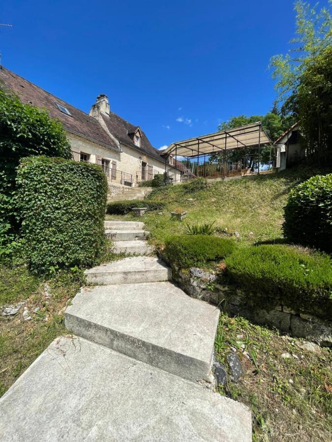 Domaine Du Bonheur En Pierre Avec Piscine, Proche Sarlat Villa Carlux Bagian luar foto