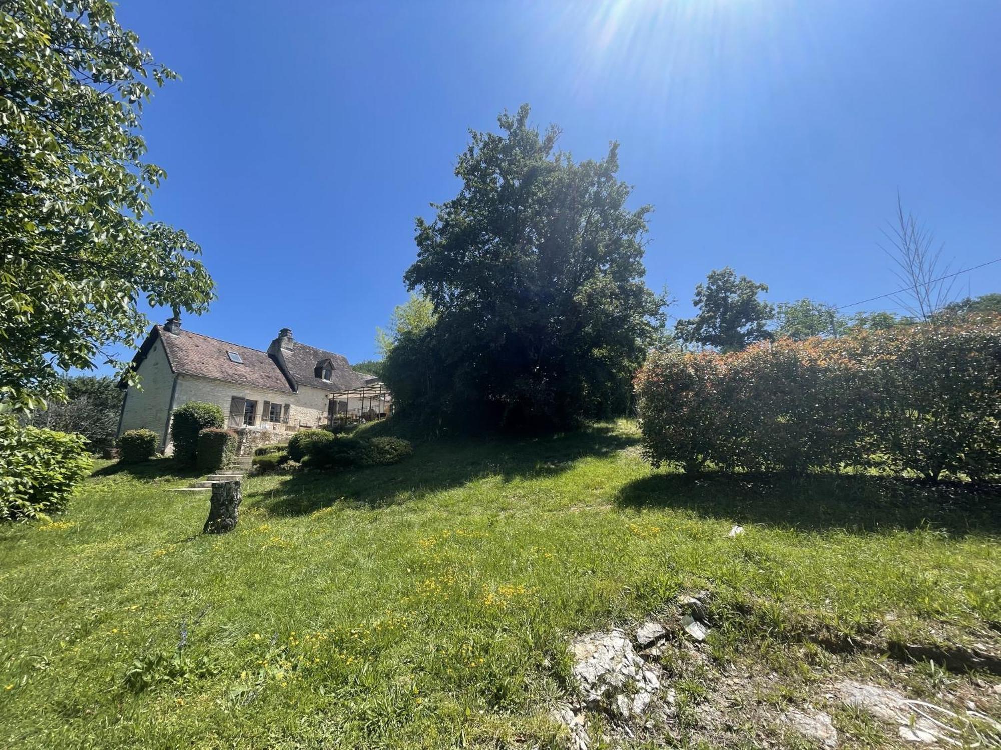 Domaine Du Bonheur En Pierre Avec Piscine, Proche Sarlat Villa Carlux Bagian luar foto